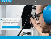 Tablet Screenshot of mader.eu