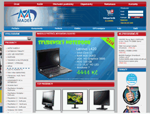 Tablet Screenshot of mader.cz